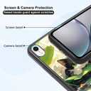 Cute Cat Phone Case, Funny Lotus Cat Pattern iPhone Xs MAX Case, Non-Slip Design and Shock Absorption, Phone Case for Teen Girls, Boys, Women and Men(iPhone - Xs MAX)