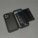 SPORTLINK for iPhone 13 Pro Max Waterproof Case - Shockproof Dustproof Phone Case with Screen Protector Full Body Protective Case for i Phone 13 Pro Max Cover 6.7'', Black
