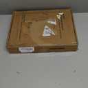 Key Holder Wall Mount, Mail Shelf Decor with 3 Key Hooks, Versatile Wood Wall Organizer for Entryway Hallway (8.2 x 10.6x 3.6) (White)