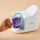 Cricut Beveled Blank, Ceramic-Coated, Dishwasher & Microwave Safe Mug to Decorate, Mug Press & Infusible Ink Compatible,12 Oz Sublimation, Ideal for Crafts and Printing, 6 Count, White