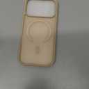 SUPFINE Magnetic for iPhone 17 Pro Case (Compatible with MagSafe)(Military Grade Drop Protection) Translucent Matte Shockproof with Anti-Fingerprint Phone Cover 2025,Desert Gold