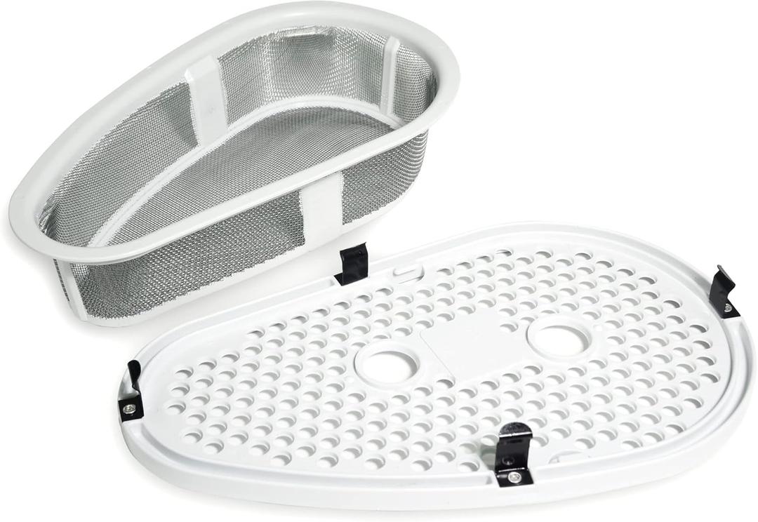 W10828351 Upgraded Clothes Dryer Lint Filter And Cover Dryer Lint Screen With Case Cover Compatible With Whirlpool Kenmore Dryer/Washer,Replaces 8531964 8531967 AP5985829