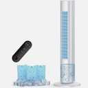 Behomey TS03Y Evaporative Air Cooler Tower Fan 110-120V 50W 1.2L