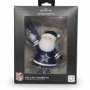 Hallmark Dallas Cowboys Santa Fan Christmas Ornament, Gifts for Sports Fans
