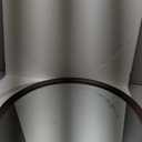 MAGFLERUM 17" Round Wood Mirror Set of 2 - Small Circle Nursery Boho Wall Mirror, Decor for Bedroom, Living Room, Hallway (Brown)