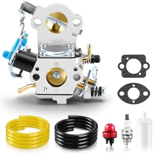 Carbbia WTA-29 Carburetor 544883001 with Tune up Kit for Husqvarna 461 460 455 455E Gas Chainsaw for Jonsered CS2255 Chain Saw Carb WTEA-1-1 C1M-EL35 544227401 544312901 544888301
