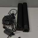 Sound Bar for Smart TV, 60W Soundbar with Bluetooth/ARC/Opt/AUX Connect, Auto Volume Boost, 3 Equalizer Modes, 2 in 1 Detachable Soundbar for TV/PC/Gaming/Projectors (Black)