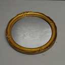 Funerom Vintage 12.2 inch Decorative Wall Mirror Hanging Mirror Round Antique Gold