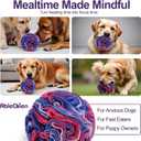 Ablechien Snuffle Ball for Dogs, Sniffle Interactive Treat Toy, Washable Puppy Treat Toy, Foraging Puzzle Ball Toy, Mind Games for Dogs, Enrichment Dog Toys