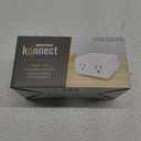Bostitch Office Konnect Power Hub, Two Outlets Charging Station for Desktop, Shallow Tray Top, White