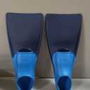 Sporti Long Blade Swim Fins with Flexible Foot Pocket for Improved Fit, Size Men 8-9, Women 9-10