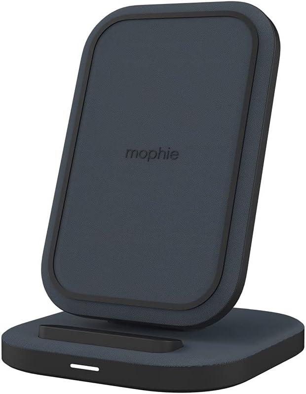 Mophie Universal Wireless Charging Stand - 15 Watt Fast Charging for Qi-Cerified Phones Like Samsung Galaxy, Google Pixel, Apple iPhone 11 (Pro, Pro Max), iPhone XR/XS/SE, iPhone 8 - Black
