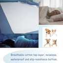 Careboree Bed Pad for Incontinence Reusable Underpad 36" X72" Fits King Bed Large Washable Waterproof Draw Sheet Mattress Protector for Seniors, Bedwetting Kids, Hospitals, Pets