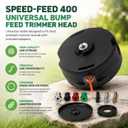 Speed-Feed 400 Universal Bump Feed Trimmer Head - Shindaiwa 78890-30000