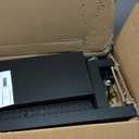 Pegboard Display Stand, Gondola Retail Shelving Wall Display for Convenient Grocery Office Supply or Liquor Stores, Single Side Peg Board Panels, Extra 20 Hooks, No Including 4 Shelves (1 Unit - Single Side - Black)