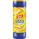 Lays Stax Potato Crisps Chips, Original, Gluten Free, 5.75 Oz Canister Pack