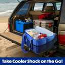 Cooler Shock Ice Packs - Reusable, Premium, Large Pack and Lunch Set for Long Term Use - Cools Faster Than Ice - Cooler Accessories