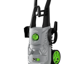 Pressure Washer, 4200PSI 2.6 GPM Power Washer with Foam Cannon 23FT Hose PATOOLIO Electric High Pressure Washer for Fences, Patios, Decks, Patios and Cars Powerwasher (Gray)