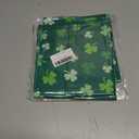 XCHI Green Shamrocks St. Patrick's Day Tablecloth Rectangle Table Cloth Washable Table Covers for Indoor Dining Home Party Decorations 60x120 Inch