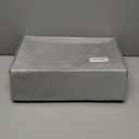 8 Inch Widespread Gooseneck Bathroom Faucet Two Handle Basin Mixer Tap with Pop Up Waste Brushed Golden