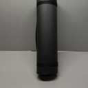 Gaiam Essentials Thick and Thin Yoga Mat Fitness & Exercise Mat with Easy-Cinch Carrier Strap (10MM, Black)