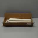 Boho Wood Grain Curtain Rods for Windows 66-120Inch(5.5-10ft) Heavy Duty Wrap Around Blackout Curtain Rods, Adjustable Room Darkening Drapery Rod for Bedroom, Living Room & Outdoor, Stainless Steel