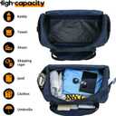 Uarition Gym Duffle Bag for Men - 55L Navy Blue Large Duffel Bags for Sports, Workout, Traveling, Durable Heavy Duty Duffel Gear Bag