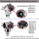 1685319-S Carburetor for Kohler 7000 Series KT735 KT730 KT725 KT740 KT745 22 HP 23 HP 24 HP 25 HP 26 HP Lawn Mower 7000 Series Air Filter Parts