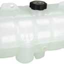 Coolant Reservoir Bottle Tank & Cap Fit for 2004 2005 2006 2007 2008 2009 Freightliner Century Class Columbia Front