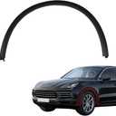 XQSMWF Front Drive Side Wheel Arch Fender Molding Flare Trim, Fit for Porsche Cayenne 2011-2019 Replace 958-559-727-20-9B9 95855972720 958559727209B9