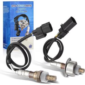 OTO-K 234-5029 234-4238 O2 Oxygen Sensor Upstream Downstream 2Pcs Compatible with KIA Sorento Optima Rando Forte 5 Koup 2.0L 2.4L & Hyundai Tucson Sonata Santa Fe 2.0 2.4