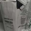 Lamosi Disposable Coffee Cups 12 oz 100 Pack, Paper Coffee Cups 12 oz for Hot Drinks or Cold Beverages, Insulated Corrugated Ripple Wall Cup for Office, Cafe, Home or Travel (Black)