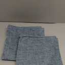 JUSPURBET Light Blue Throw Pillow Covers 20x20 Set of 2 Decorative Pillow Covers for Couch Sofa Bed Cozy Chenille Cushion Covers Cases with Invisible Zipper for Living Room Home Decor