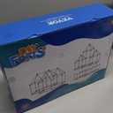 V-Opitos 180 Pack Fort Building Kits for Kids Age 4, 5, 6, 7, 8+ Years Old, Creative STEM Building Toys for DIY Castles, Tunnels, Play Tent, Ideal Christmas, Birthday Gifts for Boys & Girls