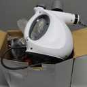 Saker Pressurized Handheld Steam Cleaner,Steam Disinfection Cleaner,Portable Steam Cleaner for Home,1050W Steam Cleaner,Quick Heating & Deep Cleaning of Floors, Cars, and Kitchen with 5 Fiber Cloths