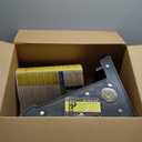 Stable Platform Ladder Leveler - Extension Ladder with Storage for Uneven Surfaces (Black, Standard Durable Plastic)