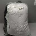 Bed Pillows Queen Size Set of 2 Medium Support Pillow for Stomach Side Back Sleeper Basic Soft Down Alternative White 20x30 inches