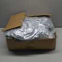 Jerify 150 Pcs Cheerleading Pom Poms Bulk Metallic Foil Cheerleader Pom Poms with Baton Handle Plastic Cheer Pompom Cheering Hand Flowers for Game Sports Squads Dance Party Basketball (Silver)