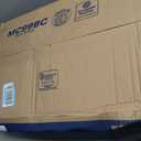 Brown Tarp 16x20 Feet, 10 Mil Thick Waterproof Poly Tarps Cover UV Resistant, Rip & Tear Proof with Metal Grommets Every 20 Inches
