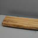 Floating Shelves Set of 2, Solid Elm Wood Wall Shelves 32 Inch - Invisible Bracket Mount for Living Room, Bedroom, Kitchen, Bathroom - Natural