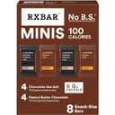 RXBAR Minis Protein Bars, Protein Snack, Snack Bars, Variety Pack, 7.3oz Box (8 Count)