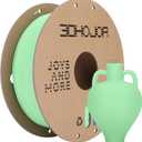 3DHoJor Matte PLA Filament 1.75mm Matte Green, PLA 3D Printer Filament, 1kg Spool (2.2lbs) PLA Filament, Fit Most FDM 3D Printer