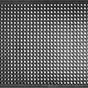 New Star Foodservice 533517 Commercial Grade Grease Resistant Anti-Fatigue Rubber Floor Mat, 36" x 60", Black
