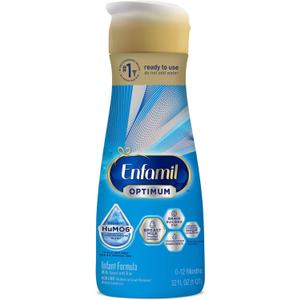 Enfamil Optimum (Enspire) Ready-to-Feed Baby Formula, 32 Fl Oz (EXP 10/01/26)