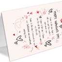 4 x Valentines Day Gifts for Him Her, Mens Valentines Day Gifts, Valentine's Day Card for Men Women Husband Boyfriend Wife (QQ-169)