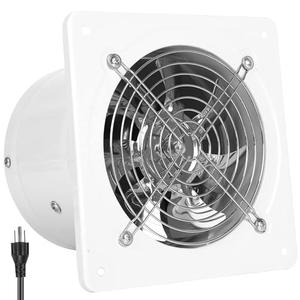 14 Inch Exhaust Fan with Plug, 2647CFM Through-the-Wall Ventilation Fan with Light Weight Pure Copper Motor, for Laundry Room, Toilets, Garage, and Shopping Mall, 110V (14 inch, white)