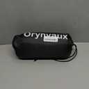 Memory Foam Camping Pillow - Lightweight & Portable Small Travel Pillow for Airplane & Train Travel, Camping, Backpacking, Removable Washable Cover, Easy to Clean, Includes Storage Bag (S-14.9*10.2*3.6in, Black Gray)