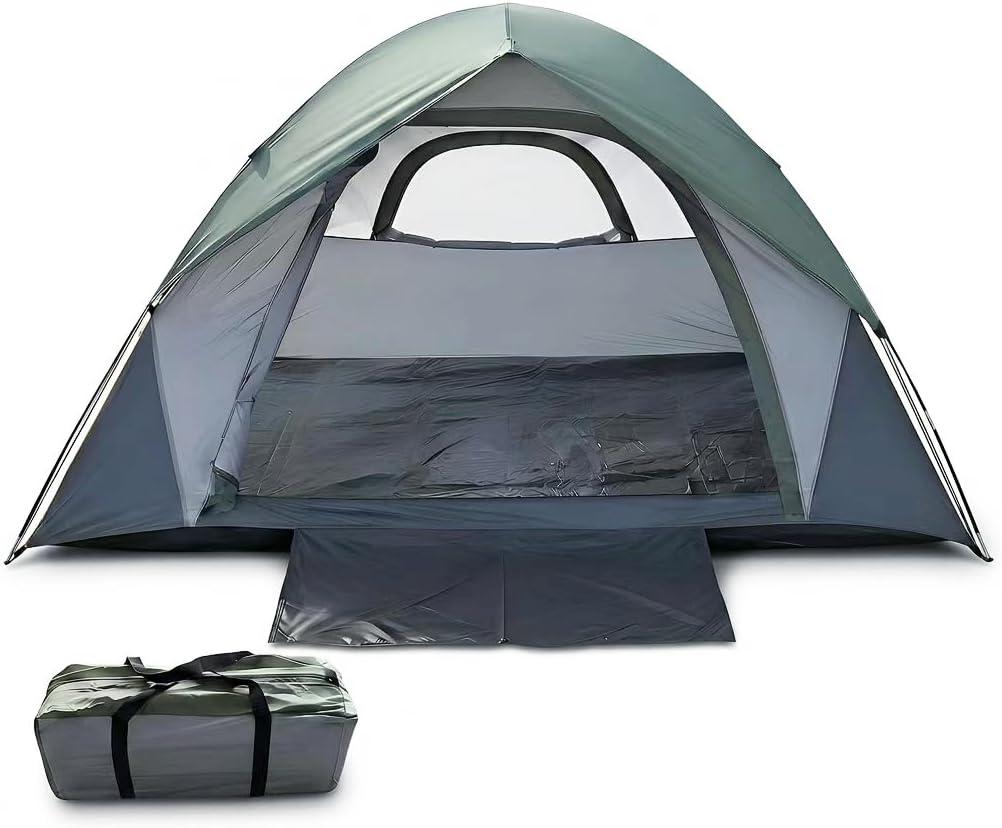 XL 1/2/3/4 Person Dome Camping Tent,Tents for Camping,Tents for Camping Waterproof,Double Layer Waterproof, Removable Rain Fly, for Outdoor Hiking, Fishing