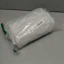 Lightnpro White Cotton Curtains 84 Inch Length - 50x84 Tab Top Farmhouse Drapes for Living Room, Bedroom or Dining, Light Filtering Long Window Curtains Panels 