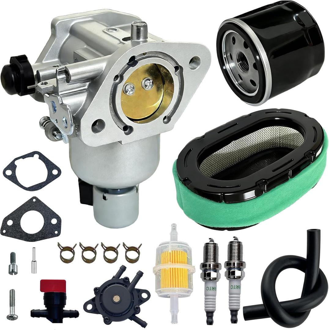 Carburetor Replacement for Kohler 7000 Series KT730 KT725 KT735 KT740 KT745 22HP-26HP Engines, Direct Fit for 1685319-S 32-853-34-S 32-853-63-S 32-853-67-S with Fuel Pump Kit